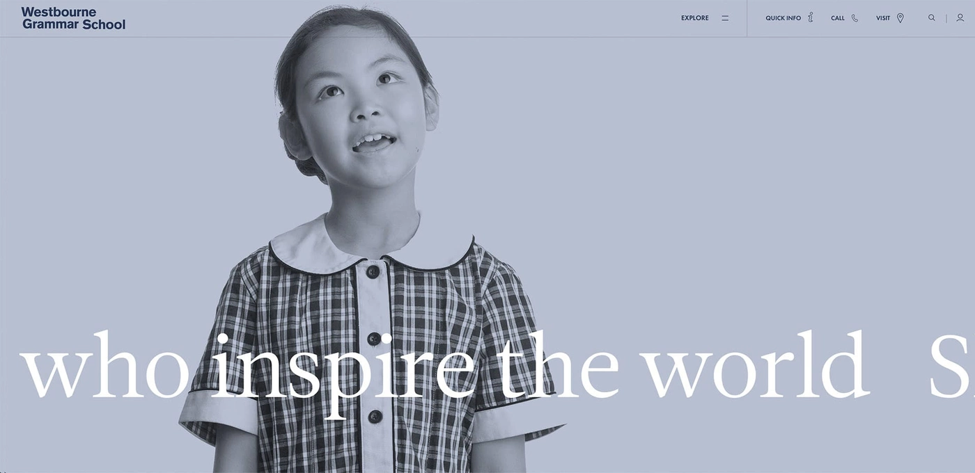 Westbourne Grammar School website