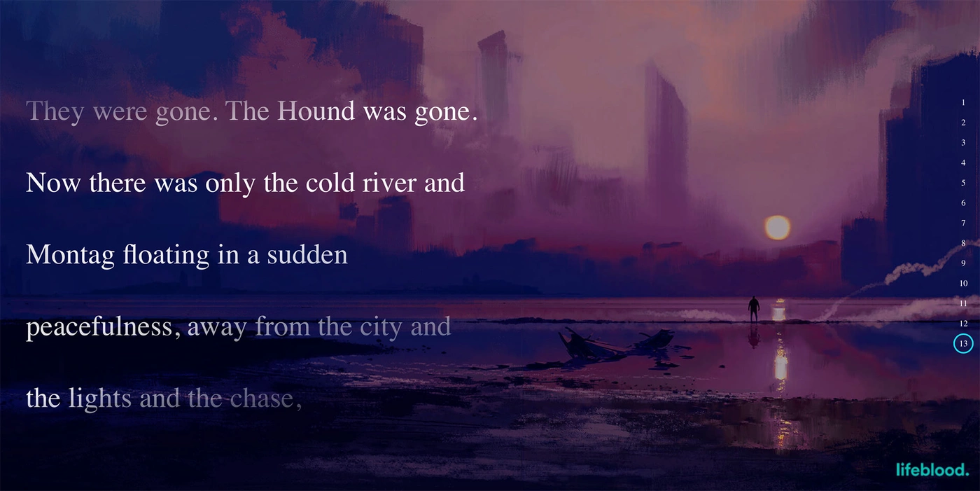 Pleasure to Burn storytelling example